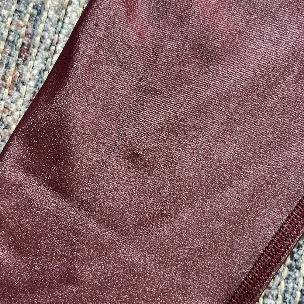 LIKE NEW. Carbon 38. Worn 3x high-waisted. shimmer. Minute imperfections. - Picture 2 of 4